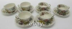 Set Of 30 Pieces Johnson Bros. Sheraton Pattern England Cups/saucer/plates/bowls