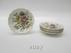 Set Of 30 Pieces Johnson Bros. Sheraton Pattern England Cups/saucer/plates/bowls