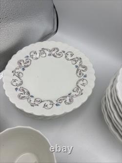 Set Of 48 China Johnson Bros ENCORE Plates, cups, Bowls, Saucer Ironstone England