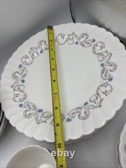 Set Of 48 China Johnson Bros ENCORE Plates, cups, Bowls, Saucer Ironstone England
