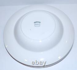 Set Of 4 Johnson Brothers England Victorian Christmas 8 5/8 Rimmed Soup Bowls