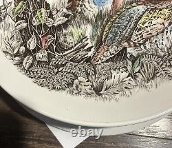 Set Of 6 1950s Johnson Brothers England Game Bird Ironstone Dinner Plates