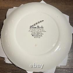 Set Of 6 1950s Johnson Brothers England Game Bird Ironstone Dinner Plates