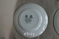 Set Of 6 Johnson Brothers 8 Tiffany Menagerie Plates Lion