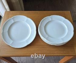 Set Of 6 Johnson Brothers Old English White Dinner Plates 2 Sets Available