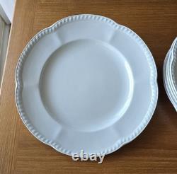 Set Of 6 Johnson Brothers Old English White Dinner Plates 2 Sets Available