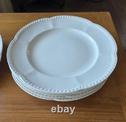 Set Of 6 Johnson Brothers Old English White Dinner Plates 2 Sets Available