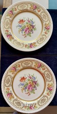Set Of 6 Vintage Johnson Brothers Old English Belford Dinner Plates England