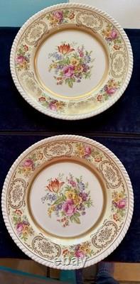 Set Of 6 Vintage Johnson Brothers Old English Belford Dinner Plates England