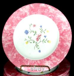 Set Of 7 Johnson Brothers Summer Chintz Pink 8 1/2 Accent Salad Plates England