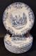 Set Of 9, Johnson Brothers Coaching Scenes 9 7/8 Dinner Plates
