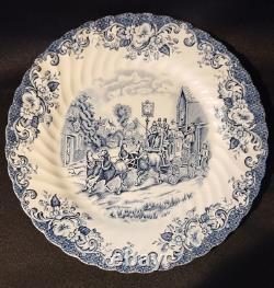 Set Of 9, Johnson Brothers Coaching Scenes 9 7/8 Dinner Plates