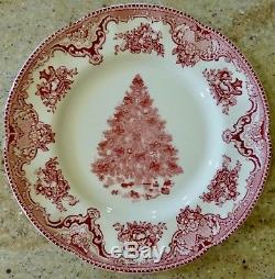 Set Of 9 Johnson Brothers Old Britain Castles Christmas Bowl Cups Plates