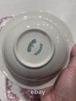 Set Of Plates And Bowl Johnson Bros And Churchill Plates