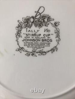 Set Of Three Johnson Bros The Jump Tally Ho The Kill AND StirUp Cup