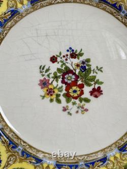 Set of 10 Antique Pareek Johnson Bros Columbus England Dinner Plate 10.5