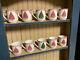 Set Of 10 Johnson Brothers Old Britain Castles Christmas Tree 12oz Mugs Cups