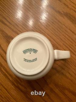 Set of 10 Johnson Brothers Old Britain Castles Christmas Tree 12oz Mugs Cups
