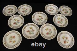 Set of 11 Vintage Johnson Brothers Old English VIGO Indian Tree 8 Salad Plates