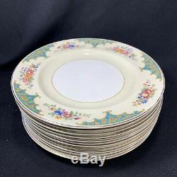 Set of 12 Vintage Antique Johnson Brothers Bros Pareek Belgravia Dinner Plates