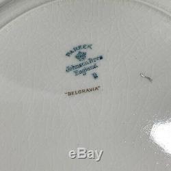 Set of 12 Vintage Antique Johnson Brothers Bros Pareek Belgravia Dinner Plates