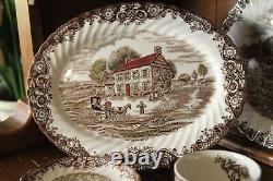 Set of 41pc Johnson Brothers Heritage Hall 4411 Series for 8 Dinner Set
