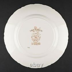 Set of 4 Dinner Plates, Wild Turkeys Brown by Johnson Bros, #5