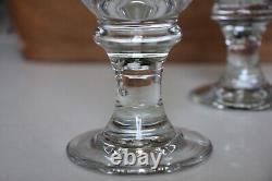 Set of 4 Johnson Brothers Friendly Village 13 Oz New Shape Glassware Goblets