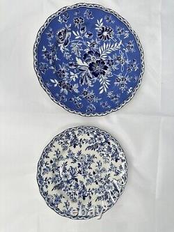 Set of 4 Johnson Brothers Side Dessert Plates 7 and 9Salad plates