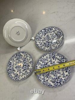 Set of 4 Johnson Brothers Side Dessert Plates 7 and 9Salad plates