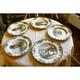 Set Of 5 Johnson Brothers The Friendly Village Ironstone Buffet Dinner Plates