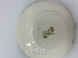 Set of 6 Johnson Brothers Friendly Village Dinner Plates Autumn Mists, Bridge ++