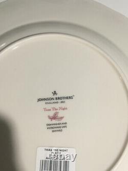 Set of 7 JOHNSON BROTHERS TWAS THE NIGHT BEFORE CHRISTMAS Dinner Plates NEW