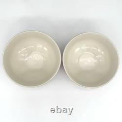 Set of 7 Johnson Brothers Old Britain Castles Pink Footed Oatmeal Bowls 5 3/8