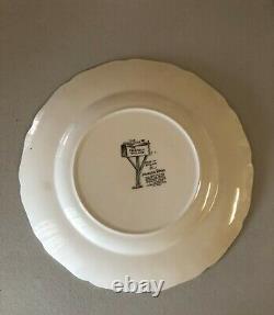 Set of 80 johnson brother friendly village / Saucer Dinner Plates, cups, bowls