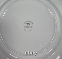 Set(s) Of 4 Johnson Brothers Richmond White 10 3/8 Dinner Plates Excellent