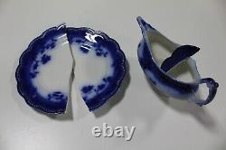 St. Louis Johnson Bros England Blue Floral China 49pc Set