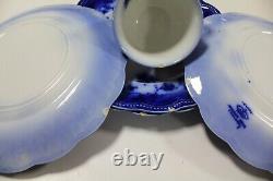 St. Louis Johnson Bros England Blue Floral China 49pc Set