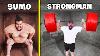 Sumo Vs Strongman Unbreakable Boxes Trapped Inside