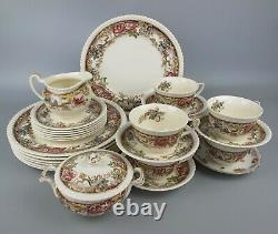 Superb vintage Johnson Brothers Devonshire Dinner & Tea Service Set for 6