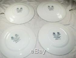 TIFFANY & CO TIFFANY MENAGERIE Set of 4 Plates Johnson Brothers England