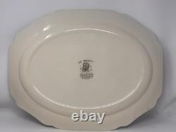 Thanksgiving Platter Johnson Brothers His Majesty Turkey Dinnerware Huge
