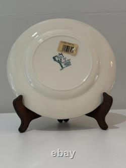 The Friendly Village by Johnson Bros. Fall Luncheon Plates Set 4 RARE & NWT
