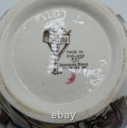 The Friendly Village by Johnson Brothers Tea Pot Sugar Maples Made England 1 qt