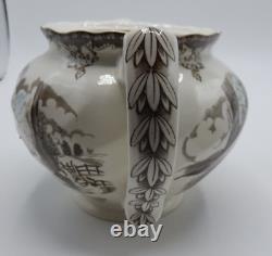 The Friendly Village by Johnson Brothers Tea Pot Sugar Maples Made England 1 qt