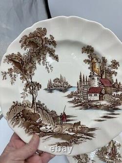 The Old Mill Made In England By Johnson Brother 36 Piece Setting Preowned