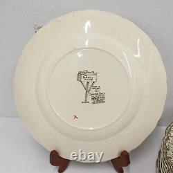 The School House Plate Set 10 Dinner Plates The Friendly Village by Johnson Bros