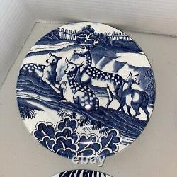 Tiffany & Co Ironstone Menagerie Plates Johnson Brothers England Set of 4