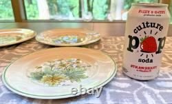 Tiffany & Co. Wild Flowers Salad/Appetizer Plates by Johnson Bros 8 8 Plates