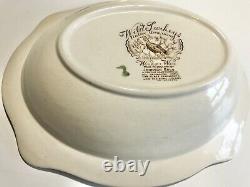 Two Johnson Brothers Serving Bowls, Wild Turkeys Native American 9 Oval